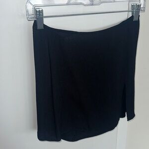 Reformation - Margot mini skirt - black